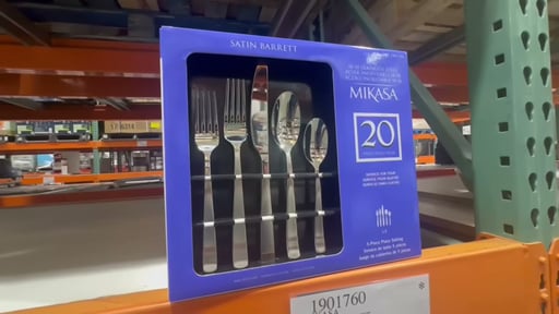 Mikasa Virtuoso Barrett 20-Piece Flatware Set