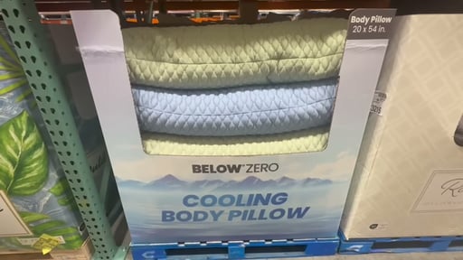 Circular Knit Cooling Body Pillow