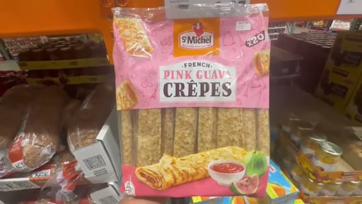 St Michel Guava Crepes