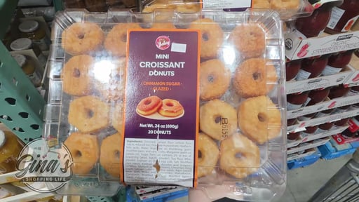 CT Bakery Mini Croissant Donuts 20 Count Package