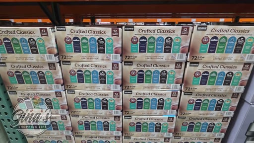 Keurig Crafted Classics Medium & Dark Roast K-Cup Pods Variety Pack, 72 Count