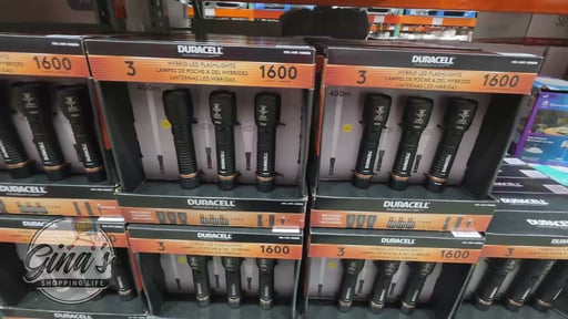 Duracell Durabeam Ultra 1600 Lumen Hybrid LED Flashlight, 3-Pack