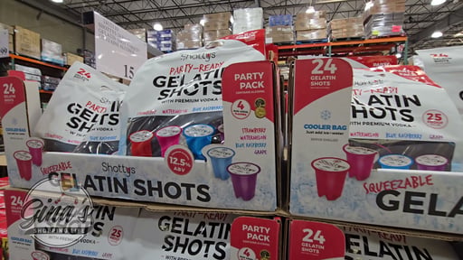 Shotty's Gelatin Shots Variety Pack 12.5% ABV USA 24/50ml