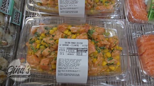 Mango Salmon Ceviche with Serrano & Cilantro (Per Lb)