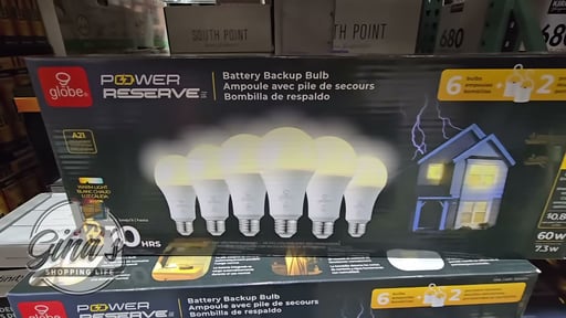 Globe Electric Power Outage 60W Bulb 6-Pack