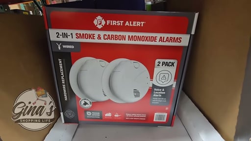 First Alert Hardwired Combo Smoke & CO Alarm