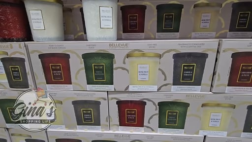 Bellevue Luxury Fall Candles 12 oz, 4 pack