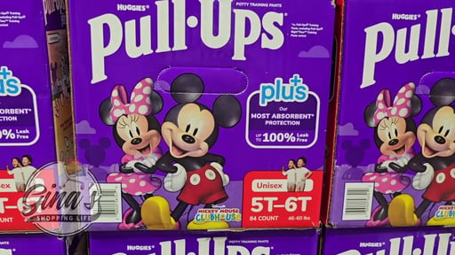 Huggies Plus Unisex Pull-Ups 5T-6T Training Pants, 84ct