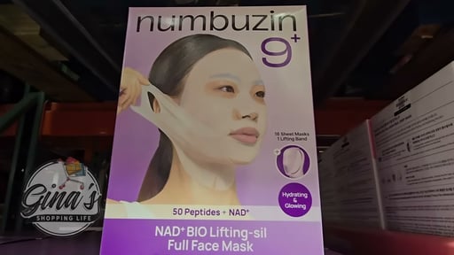 Numbuzin No. 9 NAD + Bio Lifting Sheet Mask 16-count