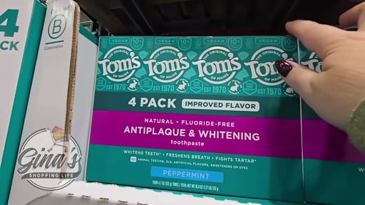 Tom's of Maine Antiplaque & Whitening Toothpaste 4/4.7oz