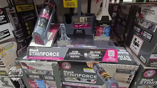Shark StainForce Cordless System with Stain Striker Formula