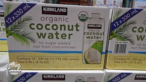 Kirkland Signature Organic Coconut Water 12/11.1 oz