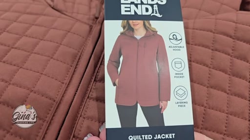 Lands' End Women's Quilted Jacket