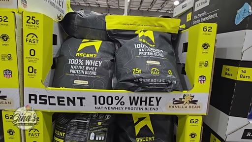 Ascent Whey Protein Vanilla, 4.25 lbs