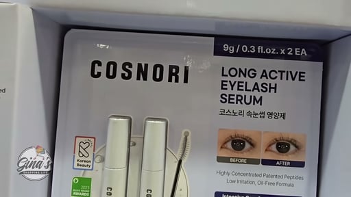 Cosnori Long Active Eyelash Serum 2-Pack