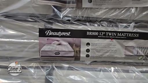 Beautyrest BR800 Medium Twin Mattress