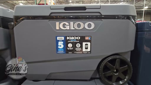 Igloo 90QT MaxCold Latitude Wheeled Cooler w/Quick Access
