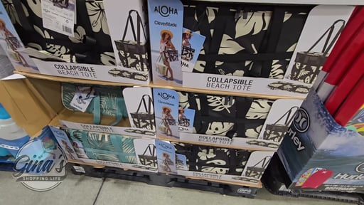 Aloha Collapsible Beach Tote
