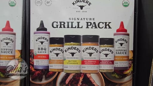 Kinder's Organic Signature Grill Pack, 6-Count, 54.4 oz