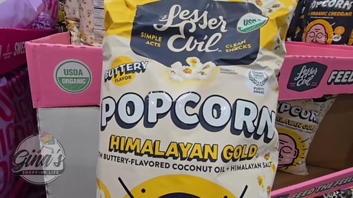 Lesser Evil Organic Himalayan Gold Popcorn 14 OZ