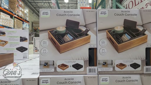 Smart Design Acacia Couch Console