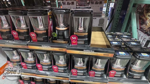 Duracell Tri-Power Solar Lantern 5000 Lumens