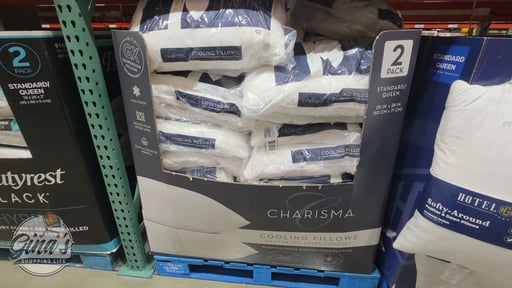 Charisma Cooling Standard/Queen Pillow, 2-Pack