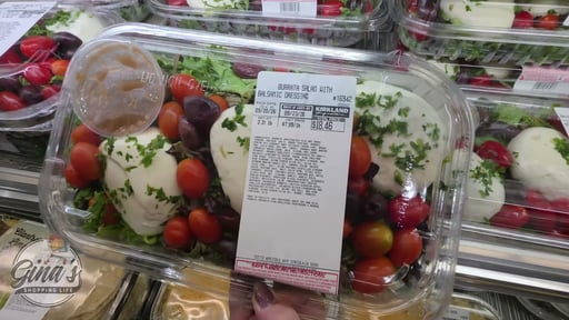 BURRATA SALAD WITH BALSAMIC DRESSING PER LB