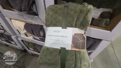 Berkshire Chenille Knit Throw