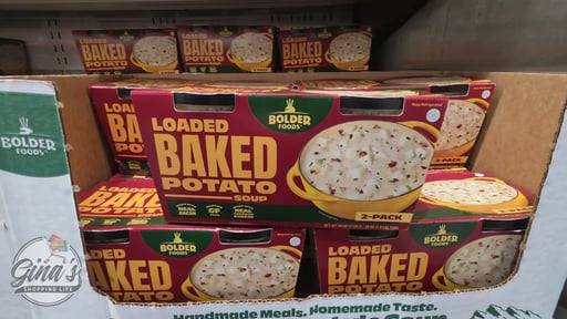 Bolder Foods Loaded Baked Potato Soup, 2 x 24 oz
