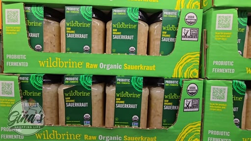 Wildbrine Raw Organic Sauerkraut 50 oz (3.12 lbs)