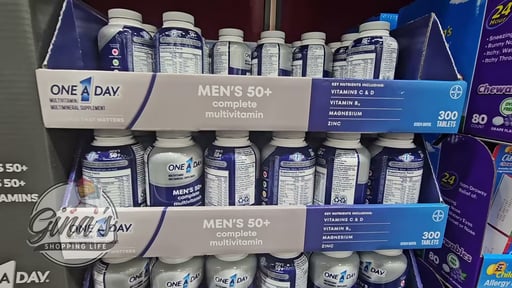 One A Day Men's 50+ Healthy Advantage Multivitamin, 300 Tablets