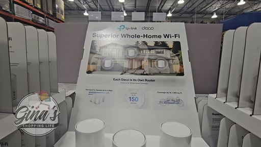 TP-Link Deco X60 Dual Band Mesh WiFi 6 System 3-pack