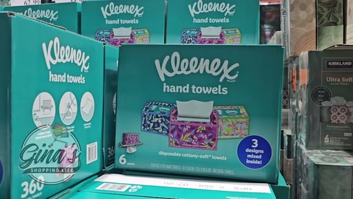 Kleenex Hand Towels 6/60 Count Boxes