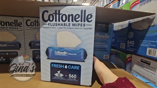 Cottonelle Flushable Wipes 560 Count