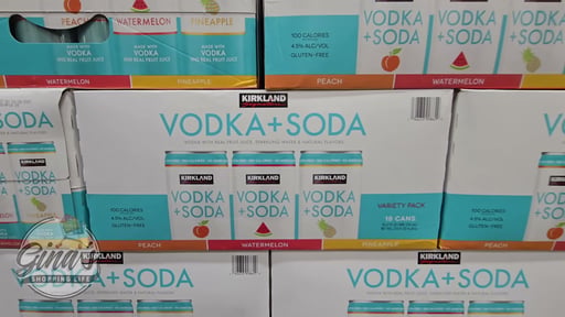 Kirkland Signature Vodka + Soda