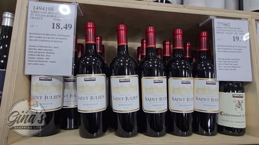 Kirkland Signature Saint-Julien Bordeaux France 750mL
