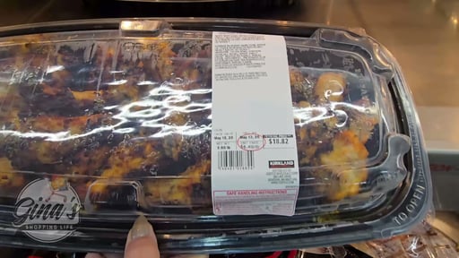 Kirkland Signature Garlic Seasoned Party Wings