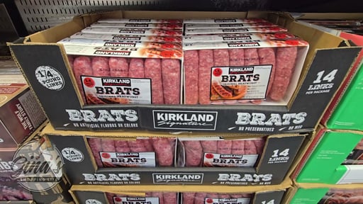 Kirkland Signature Bratwurst 56 Ounce Package
