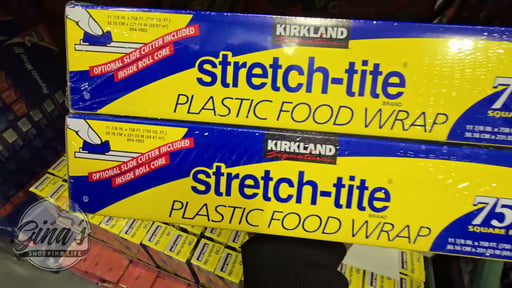 Kirkland Signature Stretch-Tite Plastic Food Wrap, 11-7/8