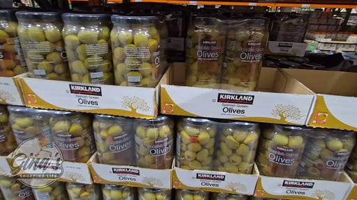 Kirkland Signature Spanish Queen Olives 2/21 oz