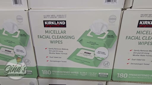 Kirkland Signature Facial Cleansing Wipes
