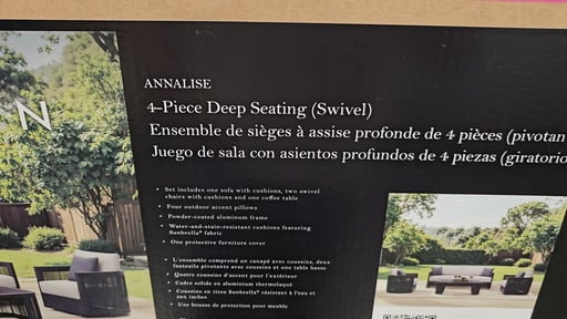 Henredon Annalise 4pc Seating Set