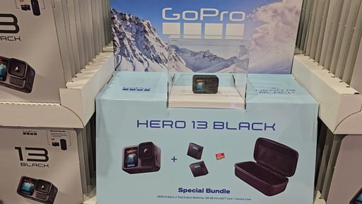 GoPro Hero 13 Black Camera W/128GB SD Card Extra Battery and Case