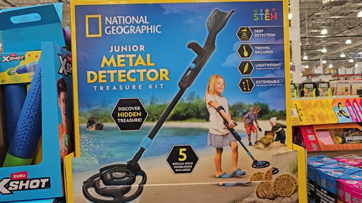 National Geographic Metal Detector Junior Treasure Kit