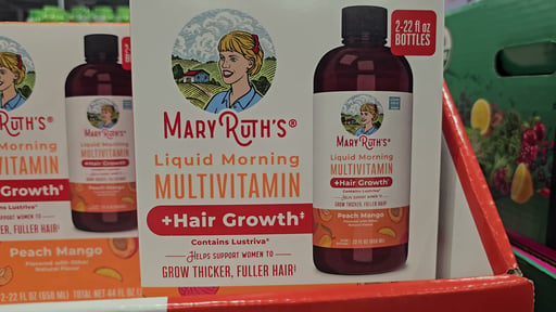 MaryRuth's Liquid Morning Multivitamin + Hair Growth