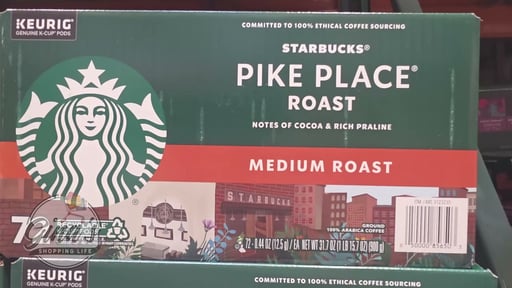 Starbucks Dark Roasts Variety Pack K-Cup Pod, 64-Count