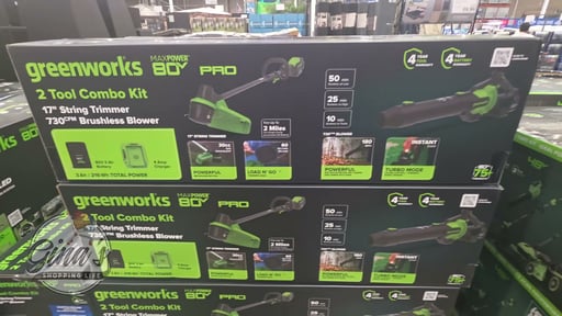 Greenworks 80V Blower & Trimmer Combo Kit