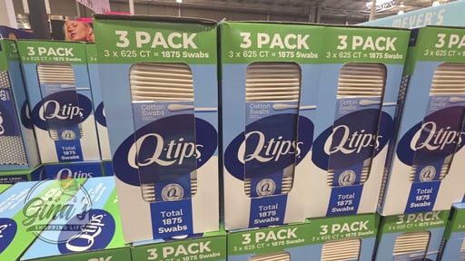 Q-tips Cotton Swabs 3/625 CT