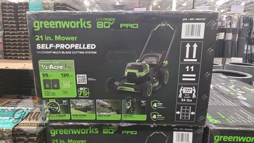 Greenworks 80V Self-Propelled Mower